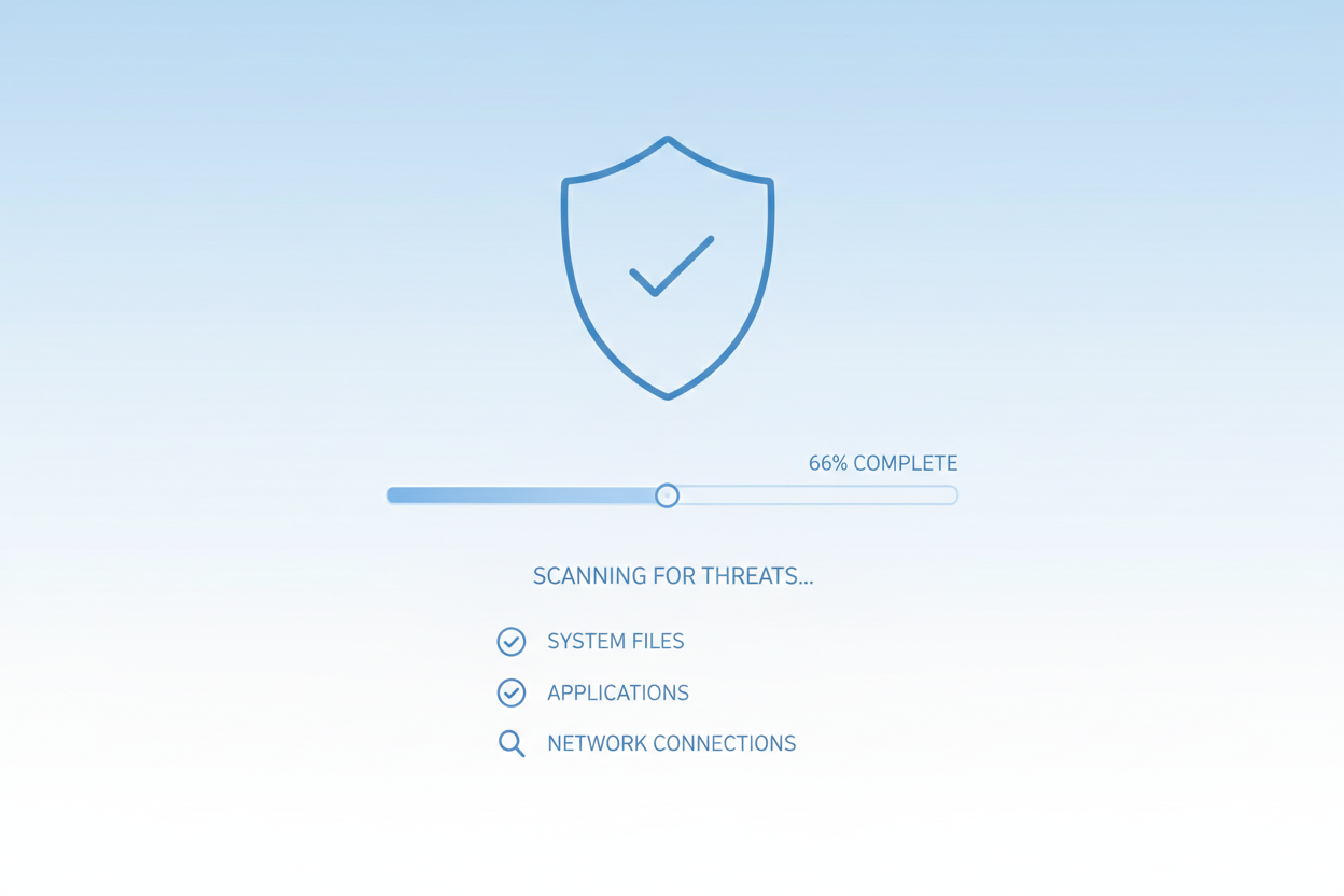 Assessment - complete scan for malware